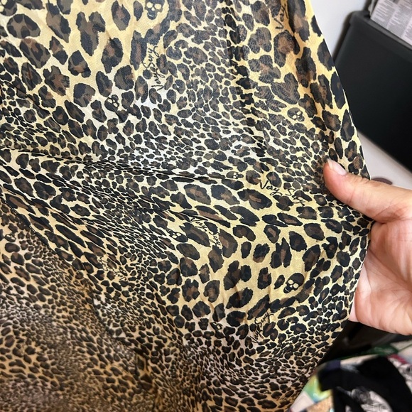 Victorias Secret Animal Print Sheer Swim Cover - Picture 5 of 6